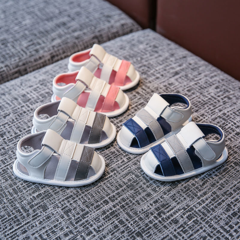 0-1 year old baby shoes, summer sandals, soft soled baby shoes, 3-6 to 12 months old, male and female babies will not fall off, newborn shoes