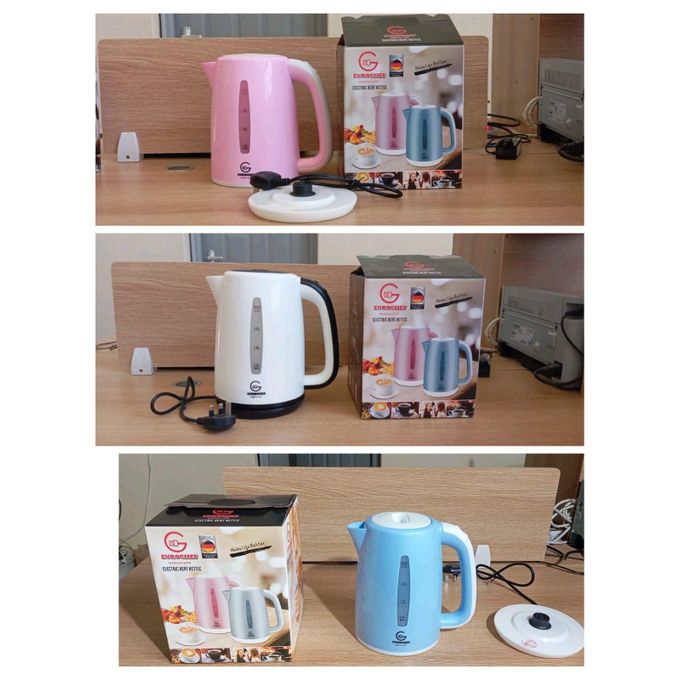 BEST DEALS! 2.3L Eurochef Electric Kettle, Large Capacity Quick Boil Water Heater with Auto Shut-Off and Dry Burn Protection,Easy Refill and Clean Stainless Steel Electric Jug for Home and Office✔