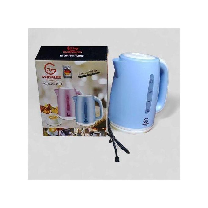 BEST DEALS! 2.3L Eurochef Electric Kettle, Large Capacity Quick Boil Water Heater with Auto Shut-Off and Dry Burn Protection,Easy Refill and Clean Stainless Steel Electric Jug for Home and Office✔