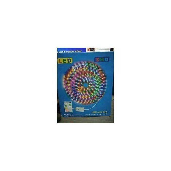 LED SMD 10m Strip Snake Light For Decoration With 7-12Colors..Bright colours: red, green, blue, white, cyan, orange, pink/ purple. Constant single colour mode Flash and fade multi-colour mode