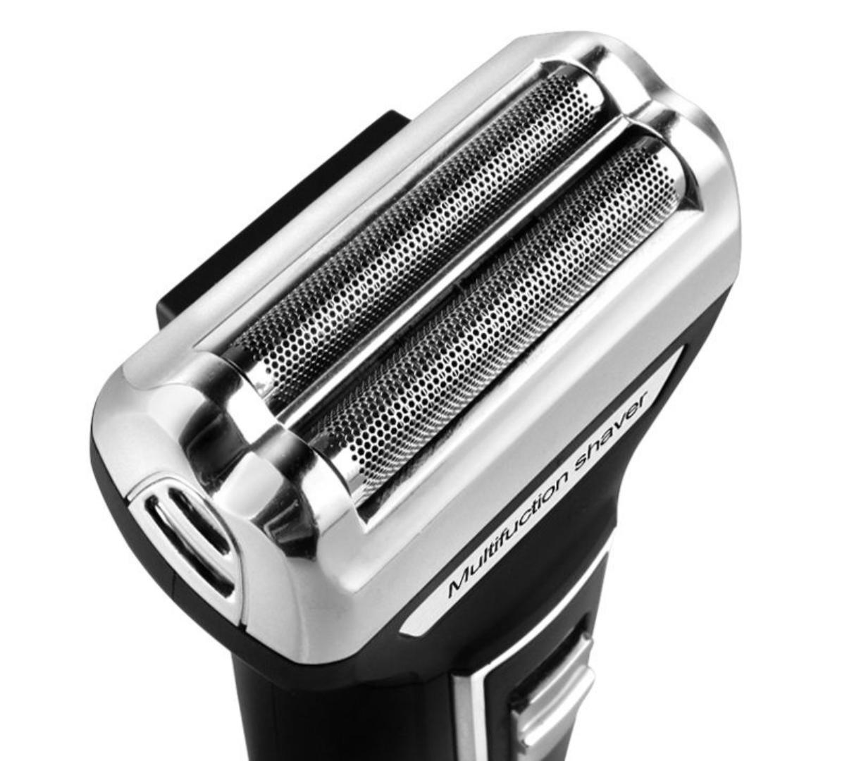 3 In 1 Rechargeable Electric Grooming Kit Hair Clipper Beard Shaver Nose & Ear Trimmer Cordless Hair Cutting Machine For Men
