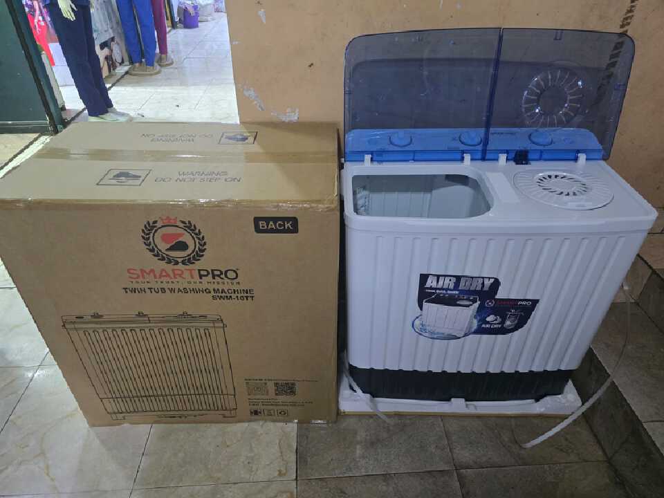 🟢 NEW OFFER 🟢 - A 1 pc 10kgs smart pro twin tub washing machine available at affordable price and of very high quality