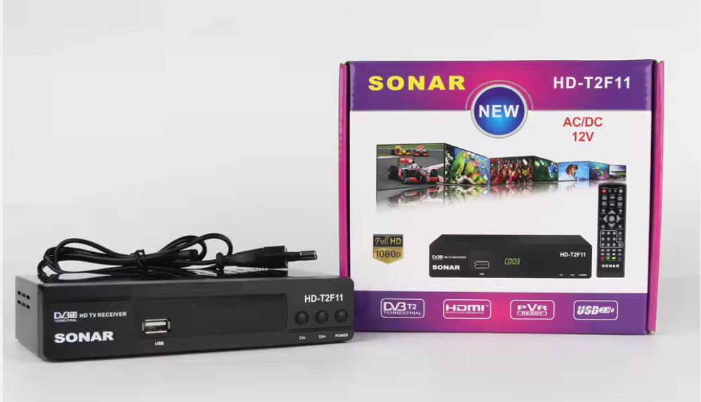 LIMITED TIME DEALS!!!!Sonar Free To Air 1080P Full HD Digital Set Box Decoder No Monthly Subscriptions