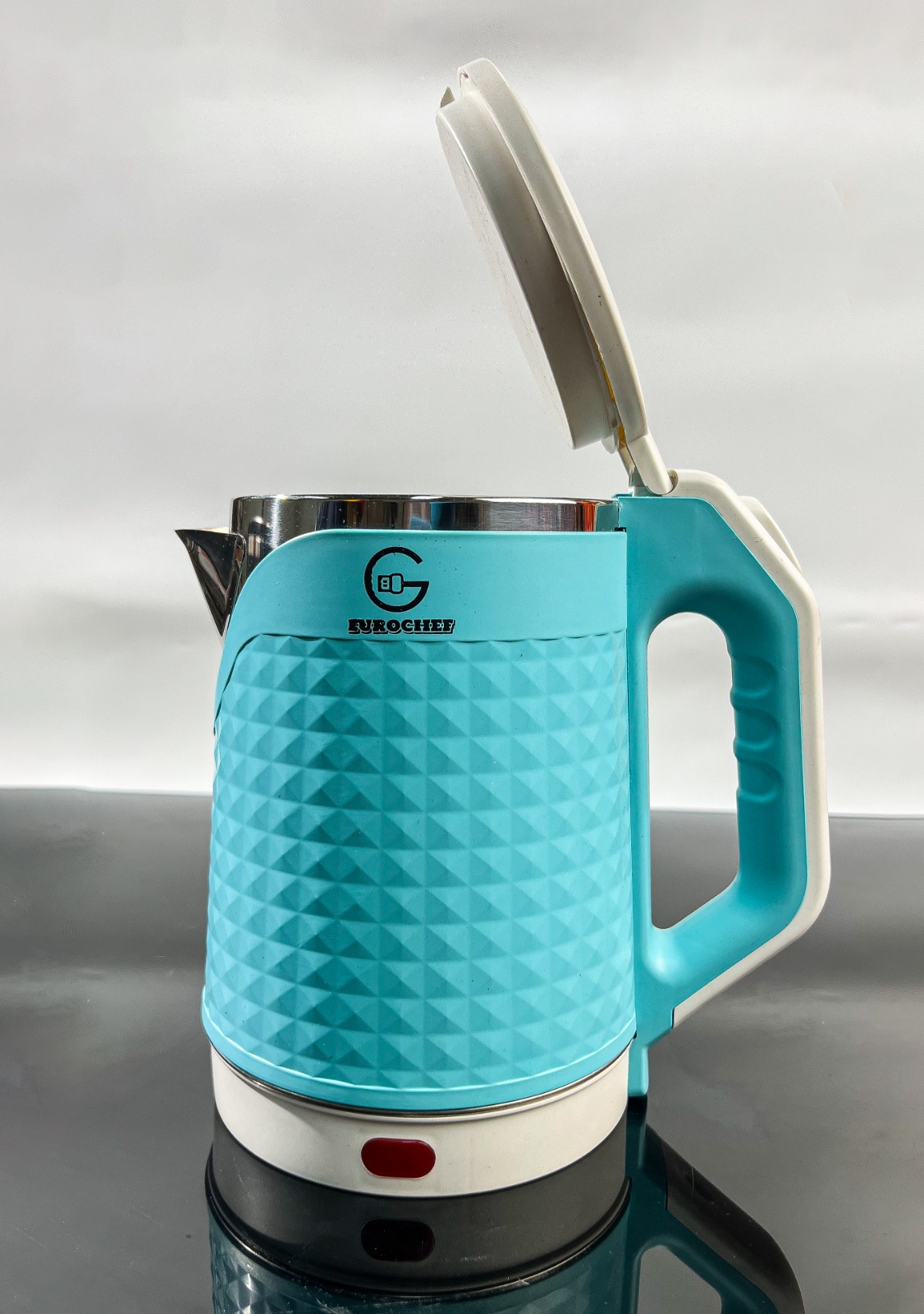【Limited Offer】 EUROCHEF EC-K16  2 L Stainless steel Electric Cordless Kettle Electric Jug for boiling water Kitchen Appliaance