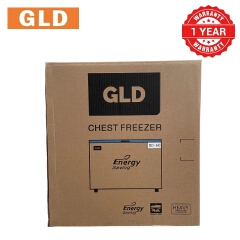 GLD 60L Chest Freezer Fast Cooling Energy Saving Food-grade Aluminum Liner Compact Space-saving Less Frost  Fresh Keeping for Home and Small Business Refrigerator
