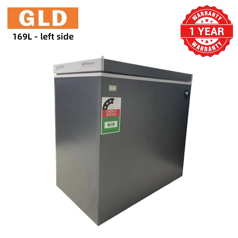 GLD 169L Chest Freezer with Smart Digital Display | Large Capacity | Food-Grade Aluminum Liner | 80% Less Frost | 0°C Alarm | Power Outage Protection | 42dB Ultra Quiet Operation