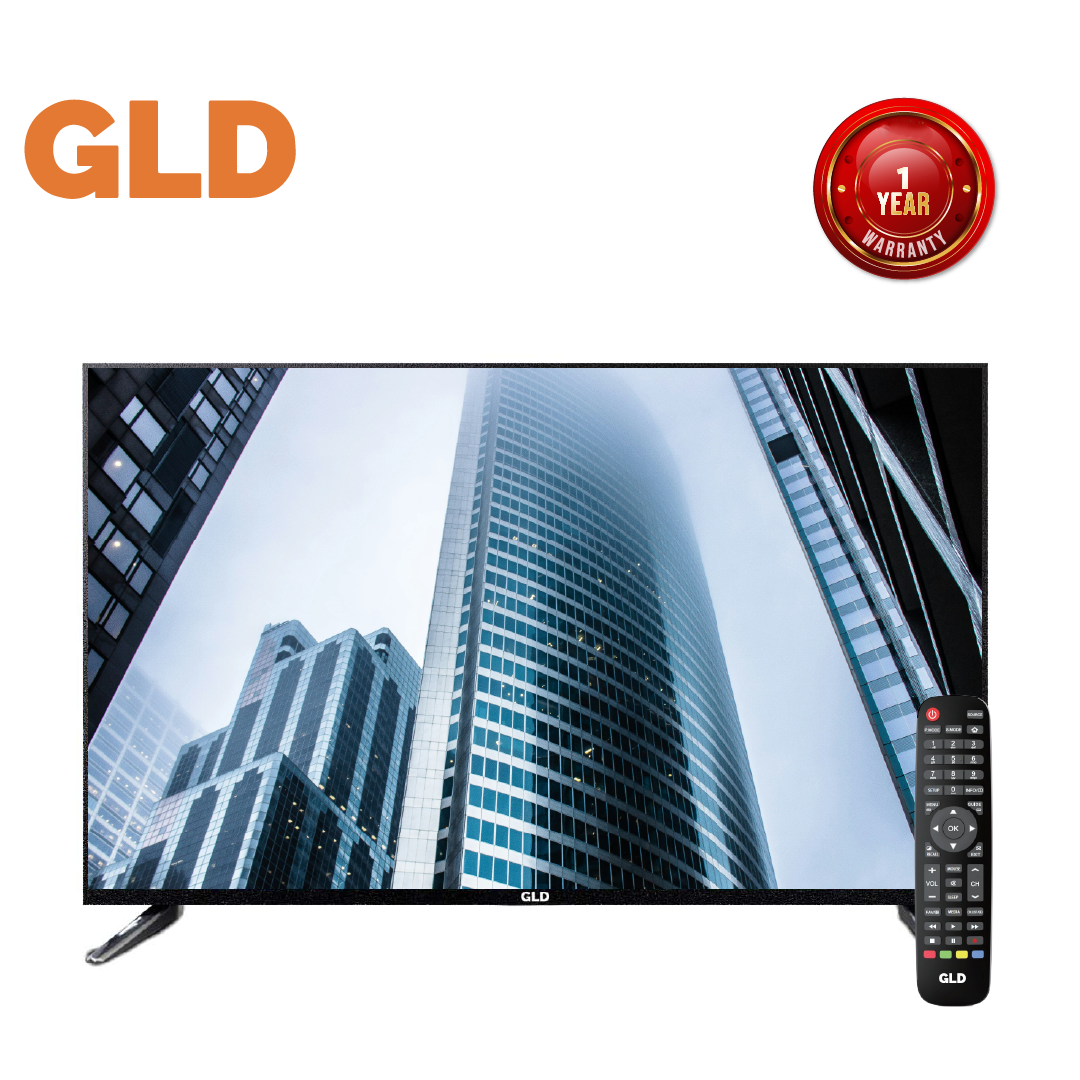 GLD 43" Inch Smart Android TV Frameless Full HD 1080P LED Television, Bluetooth Enabled, Built-in WiFi, Support Netflix YouTube, HDMI & USB Ports, Multi-Media Screen Mirroring (G4300D2B-SA)