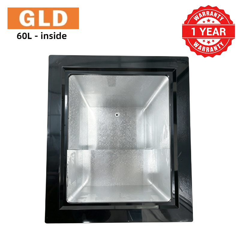 GLD 60L Chest Freezer | Fast Cooling & Good Heat Retention | Food-grade Aluminum Liner | Compact Space-saving Design | Even Temperaturem , Less Frost | Quick Freeze & Fresh Keeping