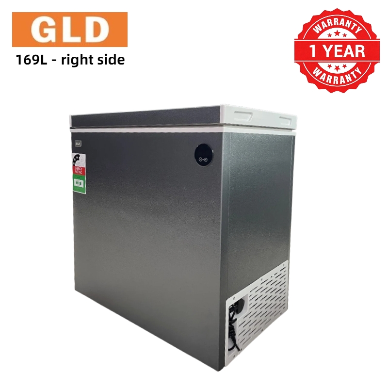 GLD 169L Chest Freezer with Smart Digital Display | Large Capacity | Food-Grade Aluminum Liner | 80% Less Frost | 0°C Alarm | Power Outage Protection | 42dB Ultra Quiet Operation