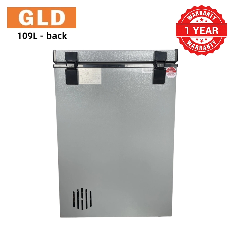 GLD 109L Chest Freezer | Fast Cooling & Good Heat Retention | Food-grade Aluminum Liner | Compact Space-saving Design | Even Temperaturem , Less Frost | Quick Freeze & Fresh Keeping