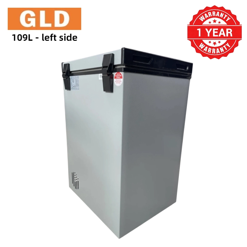 GLD 109L Chest Freezer | Fast Cooling & Good Heat Retention | Food-grade Aluminum Liner | Compact Space-saving Design | Even Temperaturem , Less Frost | Quick Freeze & Fresh Keeping