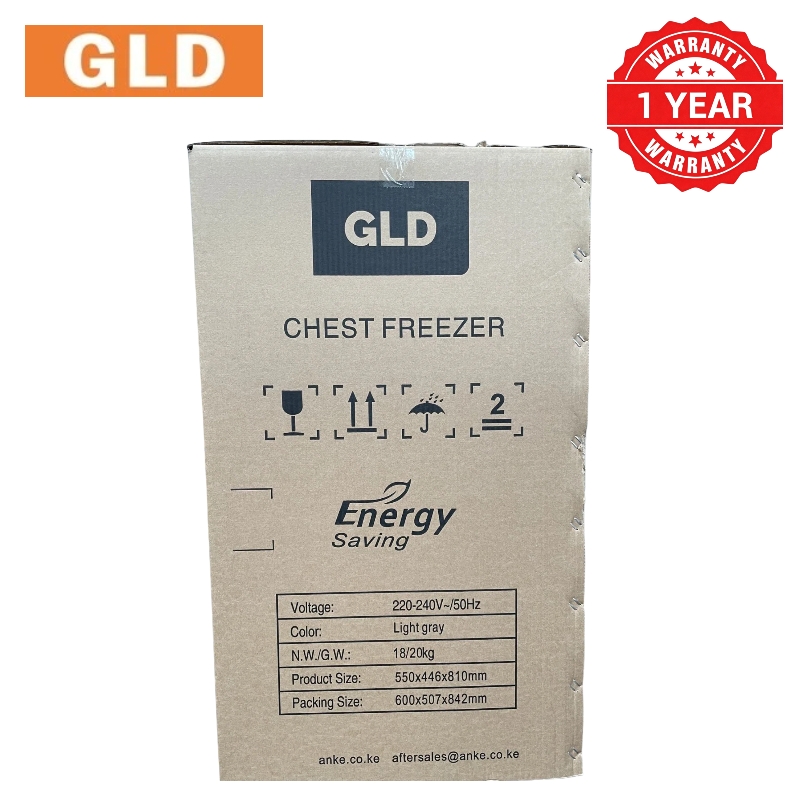 GLD 109L Chest Freezer | Fast Cooling & Good Heat Retention | Food-grade Aluminum Liner | Compact Space-saving Design | Even Temperaturem , Less Frost | Quick Freeze & Fresh Keeping