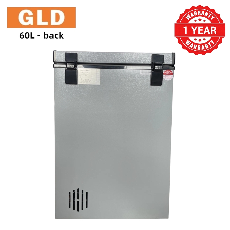 GLD 60L Chest Freezer | Fast Cooling & Good Heat Retention | Food-grade Aluminum Liner | Compact Space-saving Design | Even Temperaturem , Less Frost | Quick Freeze & Fresh Keeping