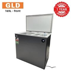 GLD 169L Smart Chest Freezer | Built-In Voltage & Power Protection | Touch Temperature Control | No Extra Fridge Guard Needed | Fast Cooling & Energy Saving
