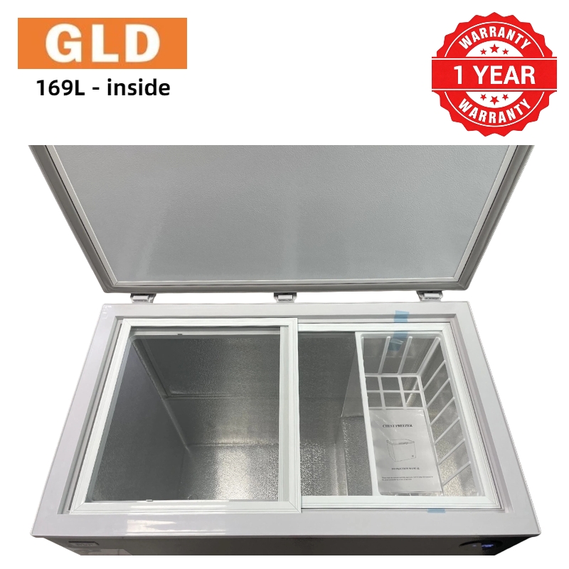 GLD 169L Smart Chest Freezer | Built-In Voltage & Power Protection | Touch Temperature Control | No Extra Fridge Guard Needed | Fast Cooling & Energy Saving
