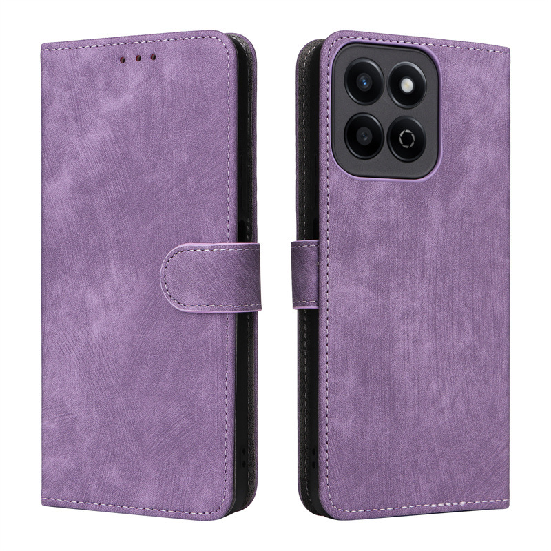 Flip Cover for Honor X7C X8C X9C X6C X5C X5C Plus PU Leather Phone Case Full-Body Protection Shockproof [RFID Blocking] Wallet Cover