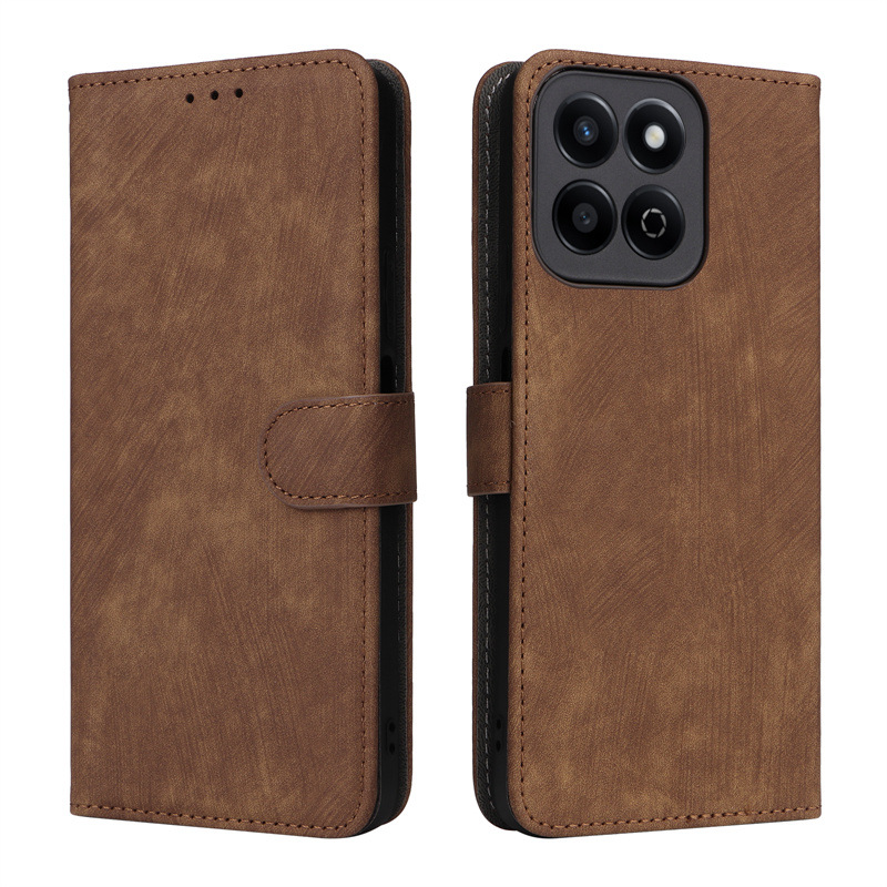 Flip Cover for Honor X7C X8C X9C X6C X5C X5C Plus PU Leather Phone Case Full-Body Protection Shockproof [RFID Blocking] Wallet Cover