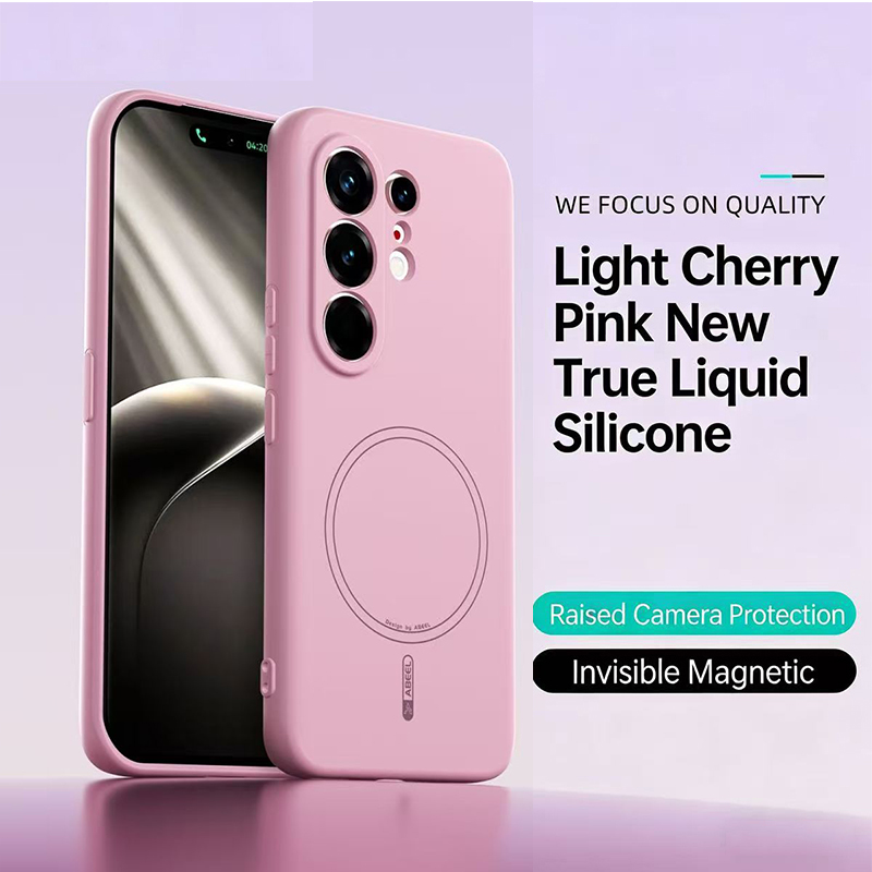 Magnetic Soft Silicone Back Case for Tecno Camon 50 Pro/ Camon 50 Ultra Wireless Charging Cover