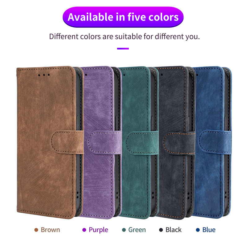 Flip Cover for Honor X7C X8C X9C X6C X5C X5C Plus PU Leather Phone Case Full-Body Protection Shockproof [RFID Blocking] Wallet Cover