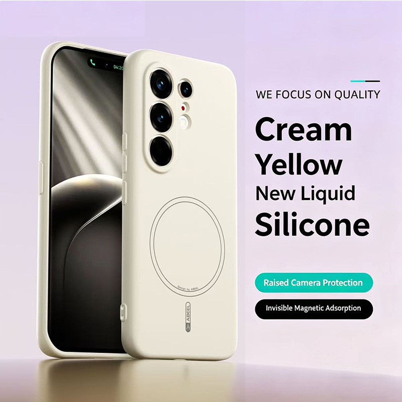 Magnetic Soft Silicone Back Case for Tecno Camon 50 Pro/ Camon 50 Ultra Wireless Charging Cover