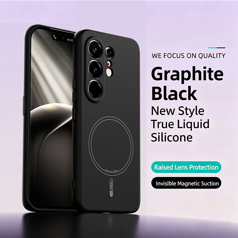 Magnetic Soft Silicone Back Case for Tecno Camon 50 Pro/ Camon 50 Ultra Wireless Charging Cover