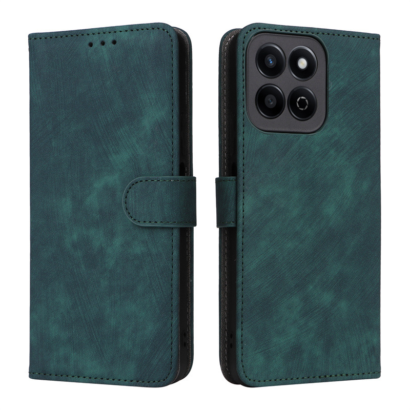 Flip Cover for Honor X7C X8C X9C X6C X5C X5C Plus PU Leather Phone Case Full-Body Protection Shockproof [RFID Blocking] Wallet Cover