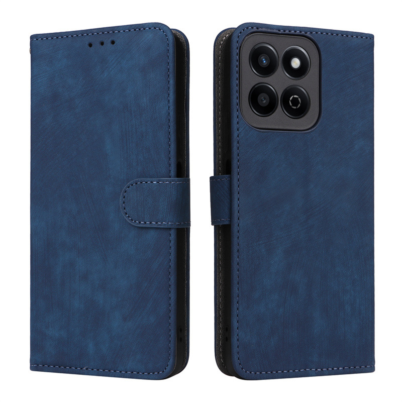 Flip Cover for Honor X7C X8C X9C X6C X5C X5C Plus PU Leather Phone Case Full-Body Protection Shockproof [RFID Blocking] Wallet Cover