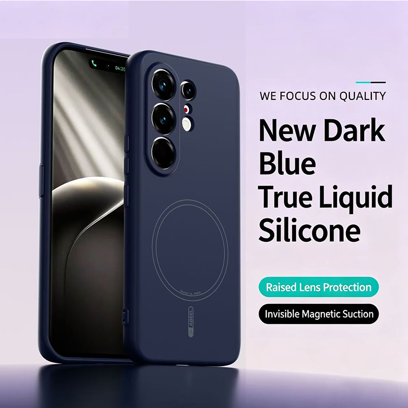 Magnetic Soft Silicone Back Case for Tecno Camon 50 Pro/ Camon 50 Ultra Wireless Charging Cover