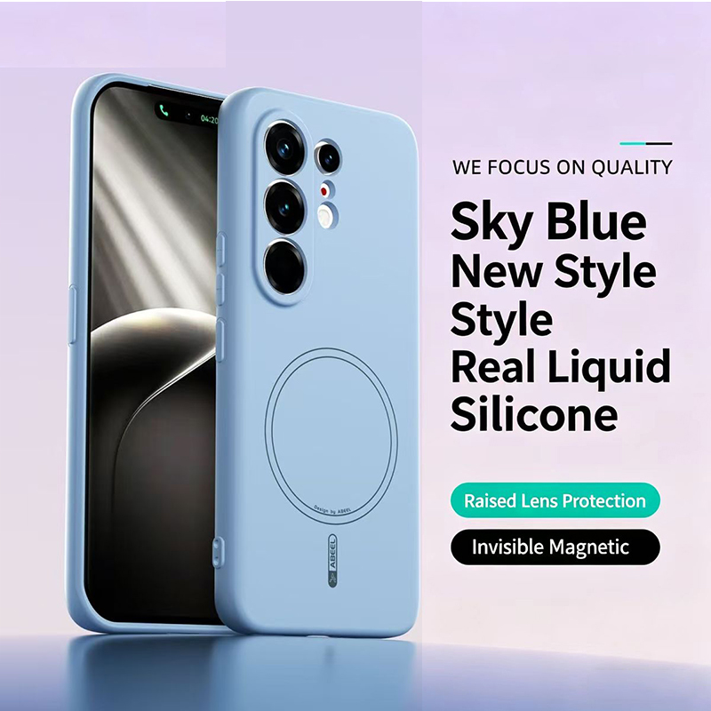 Magnetic Soft Silicone Back Case for Tecno Camon 50 Pro/ Camon 50 Ultra Wireless Charging Cover