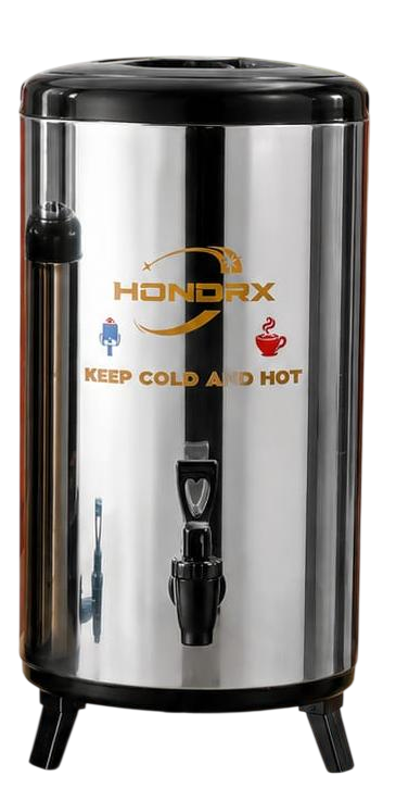 Premium 9L Stainless Steel Insulated Hot & Cold Beverage Dispenser – Double-Wall Thermal Drink Server for Tea, Coffee, Juice & Water | Commercial & Home Use