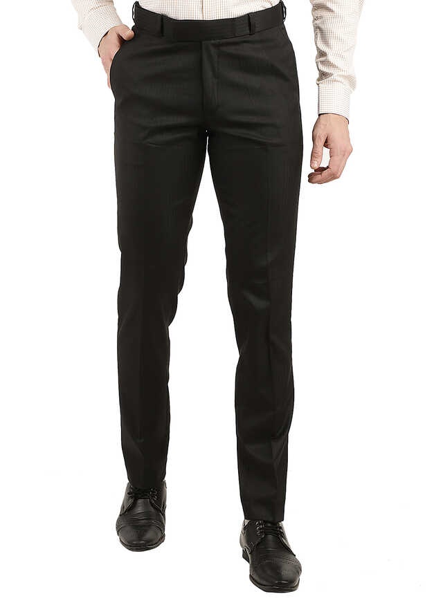 2 Set Official Black and navy Colors Office\casual Cotton Slim Fit Trousers