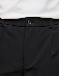 2 Set Official Black and navy Colors Office\casual Cotton Slim Fit Trousers