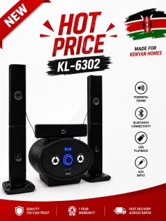 Ailipu 3.1 Multimedia Woofer Home Theater System 🔊 Immersive 3D Surround Sound | Powerful Active Subwoofer & 3 Satellites | Bluetooth, USB, SD, FM & AUX | Perfect for TV, Gaming & Movies ✨