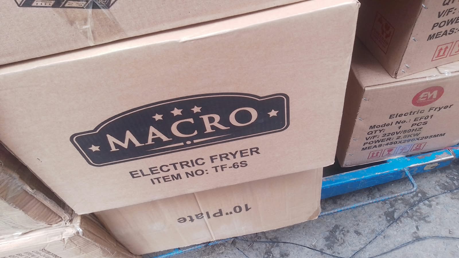 🔥 CLEARANCE OFFER 🔥 Macro 6L Deep Fryer – Electric Frying Machine for Chips, Chicken, Fish, Snacks & Other Deep-Fried Foods