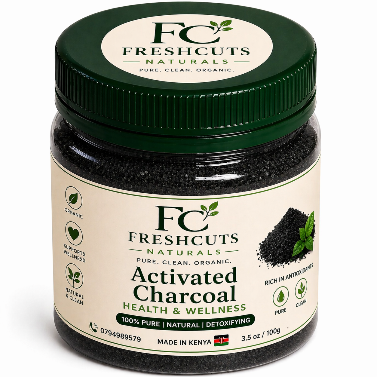 ACTIVATED CHARCOAL 100G