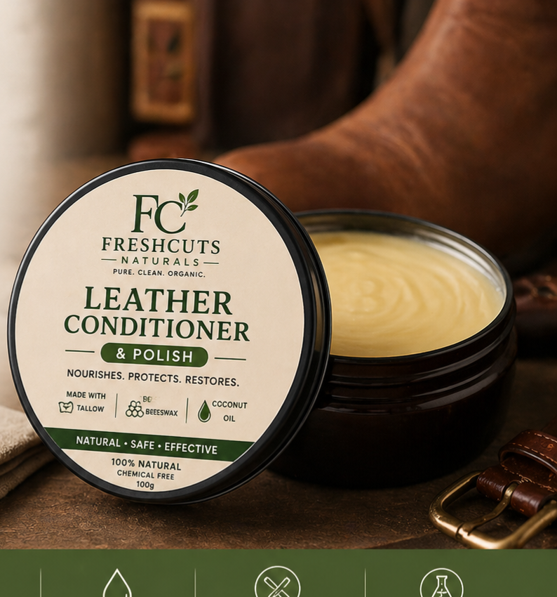 Premium Leather Conditioner & Polish – Restores Shine & Protects All Leather Surfaces