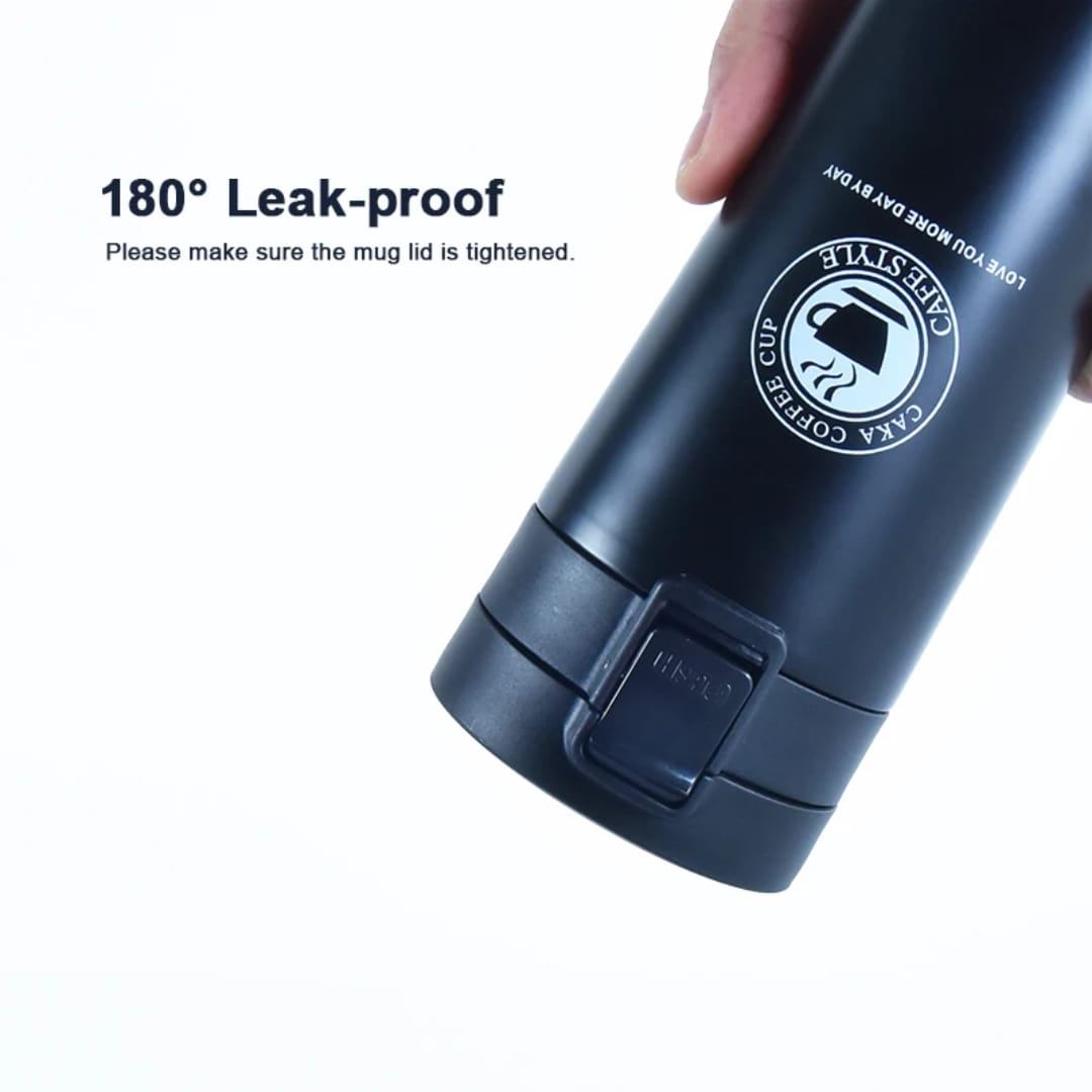 (OFFER)510ML Vacuum Flask Large Capacity Coffee Cup Mug Outdoor Portable Travel Cup Hot Cold Water Thermos Bottle Stainless Steel Insulated Cup Vacuum Flask Men Women Reusable Office Cup
