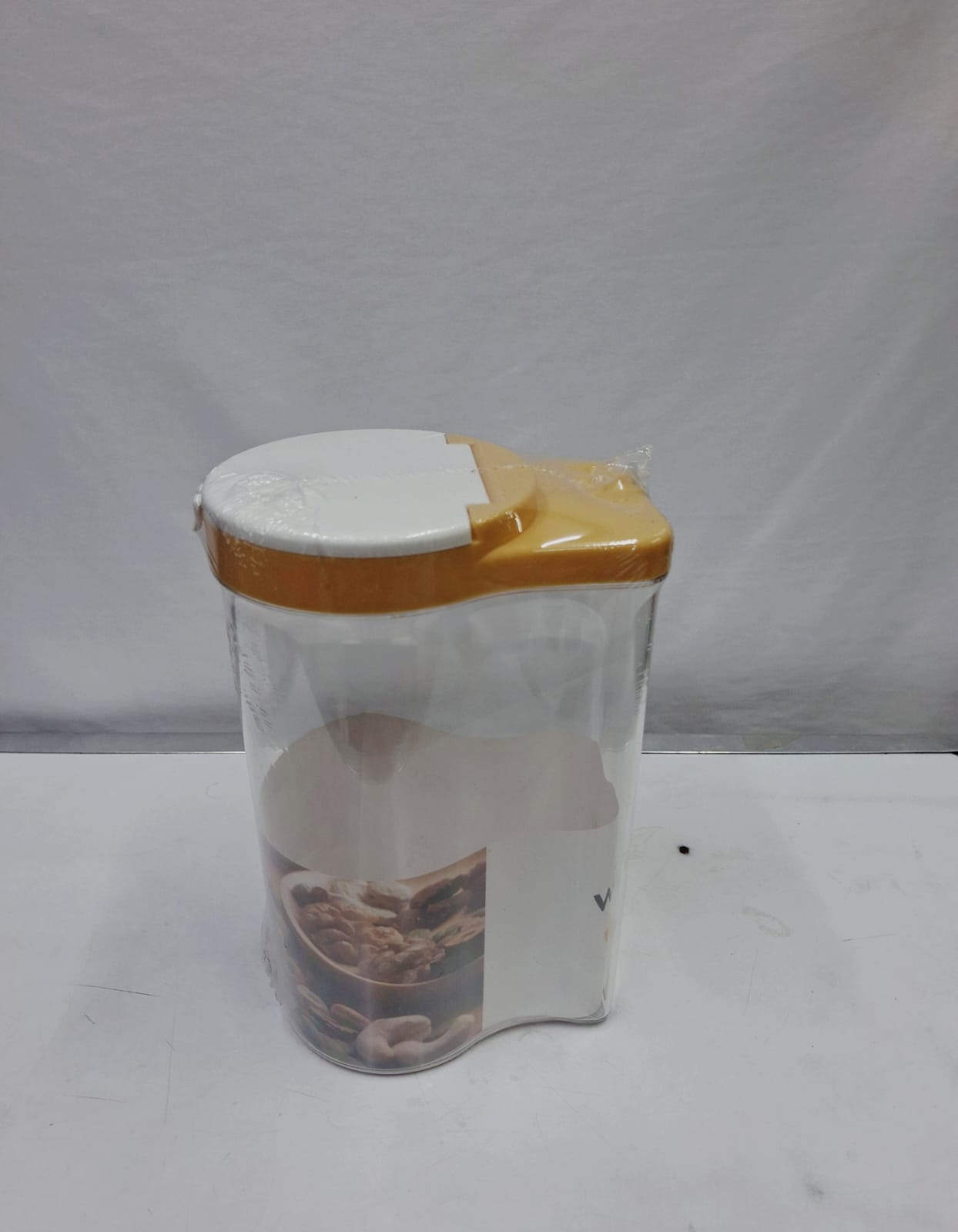Set of 3PCS High Quality Heavy Plastic Food Storage Containers - Premium 2kg Capacity Each for Grains, Cereals, Flour, Rice, Sugar, Pasta and Dry Food Pantry Organization