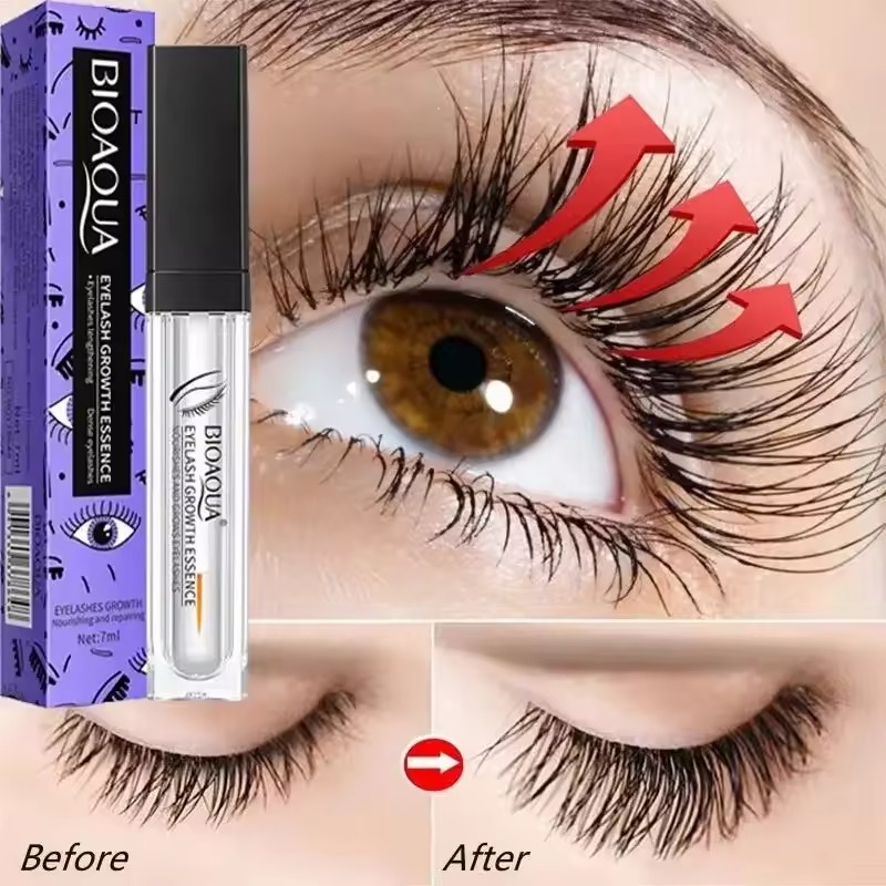 Fast Eyelash Growth Serum Nourishing Lashes Eyebrow Enhancer Natural Fuller Booster Longer Thicker Lengthening, Longer Eyelashes Charming Eye Cosmetics - BIOAQUA -