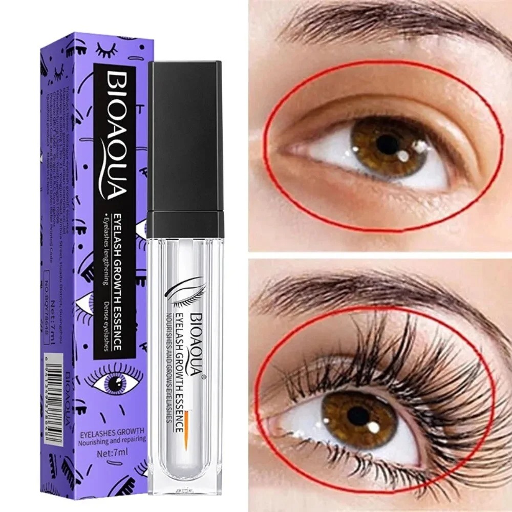 Fast Eyelash Growth Serum Nourishing Lashes Eyebrow Enhancer Natural Fuller Booster Longer Thicker Lengthening, Longer Eyelashes Charming Eye Cosmetics - BIOAQUA -