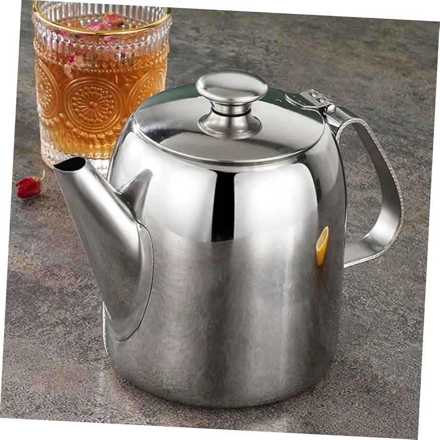 High Quality Stainless Steel Kitchen Kettle 600ml – Durable Rust-Resistant Water Boiler for Home, Travel & Office Use, Strong Compact Tea & Coffee Kettle