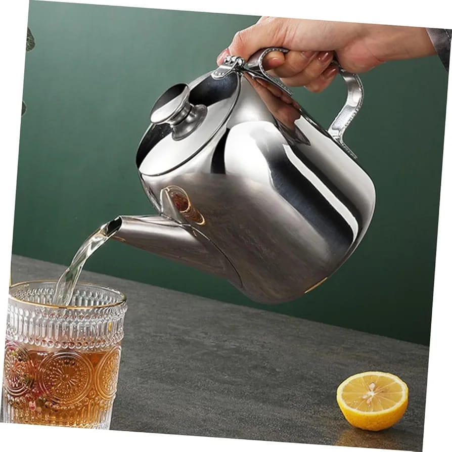 High Quality Stainless Steel Kitchen Kettle 600ml – Durable Rust-Resistant Water Boiler for Home, Travel & Office Use, Strong Compact Tea & Coffee Kettle