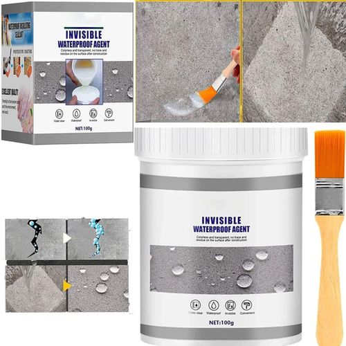 Waterproof Anti-leakage Agent Strong Invisible Waterproof Sealant Seepage For Roof Toilet Exterior Wall Leak Repair Glue - 300g