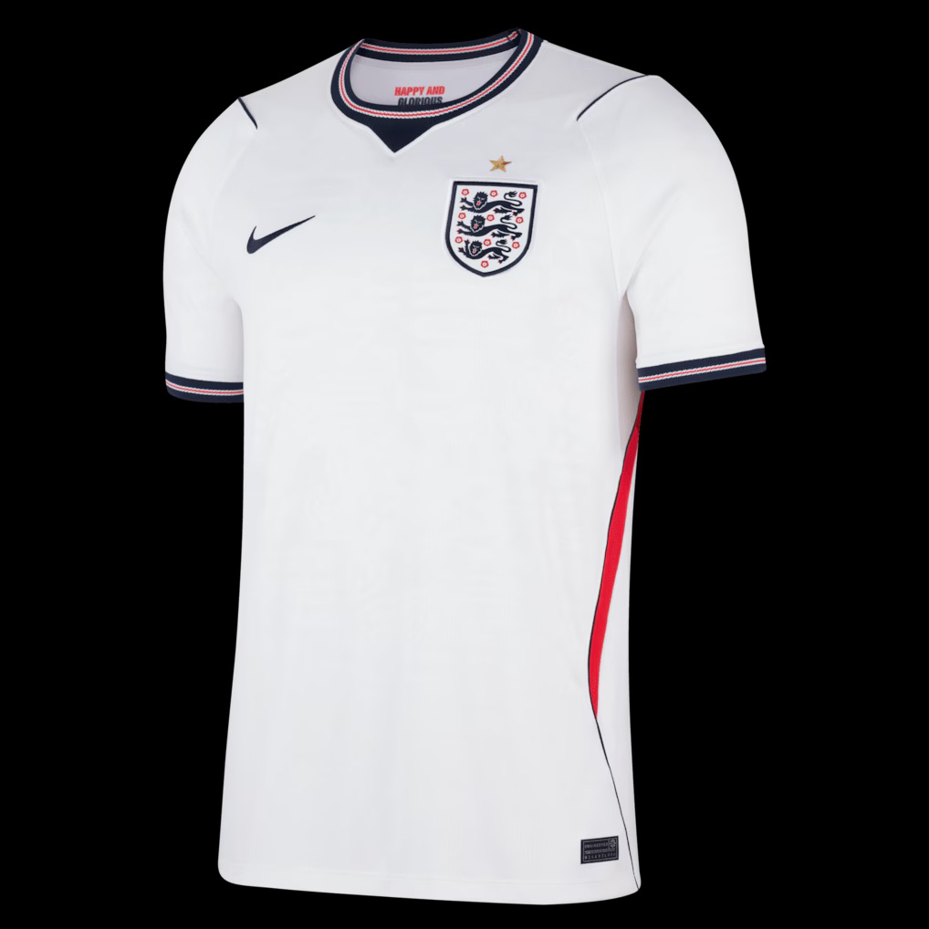 England World Cup Jersey - Football Soccer Shirt🦶⚽- Home Team Jersey👕
