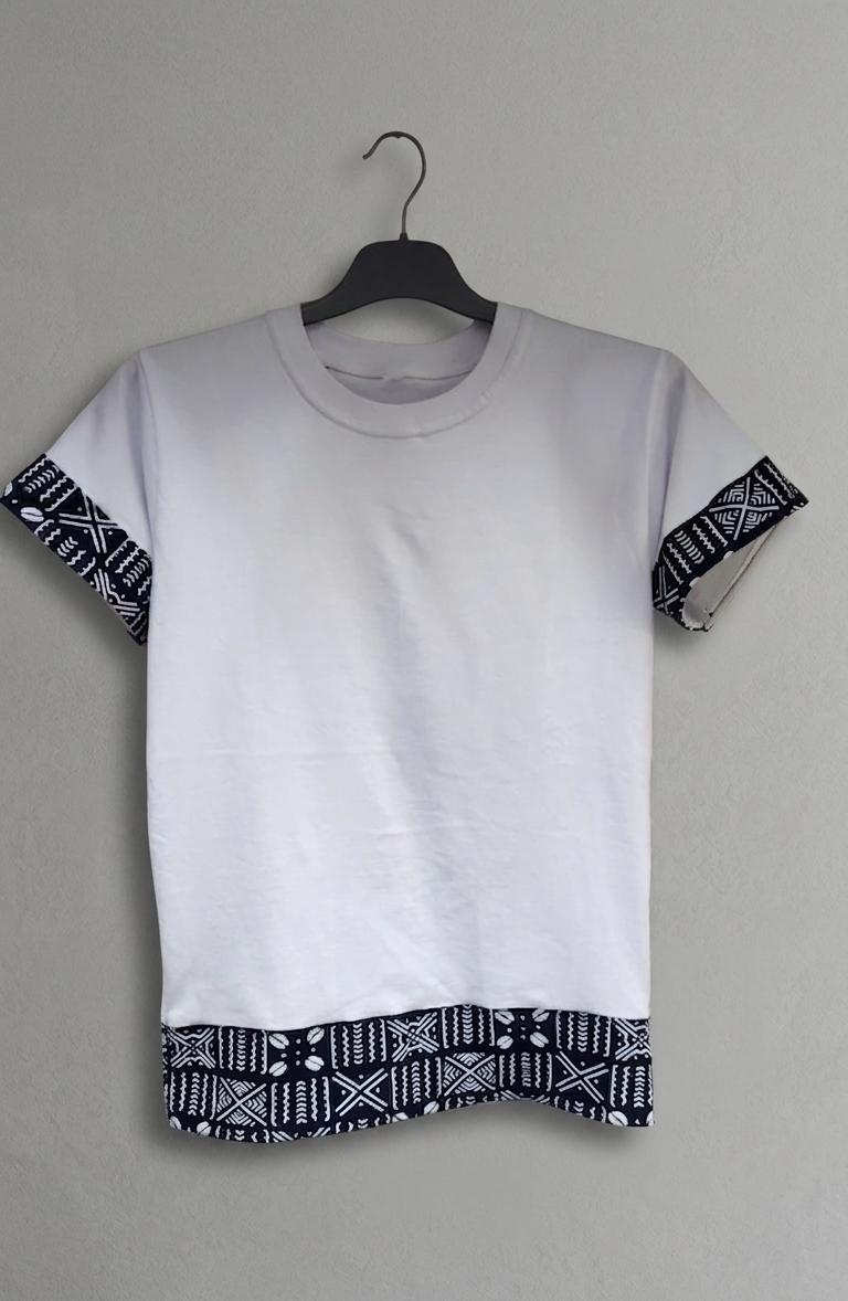 Women's Clothing Tops -  Women's Ankara T-shirt