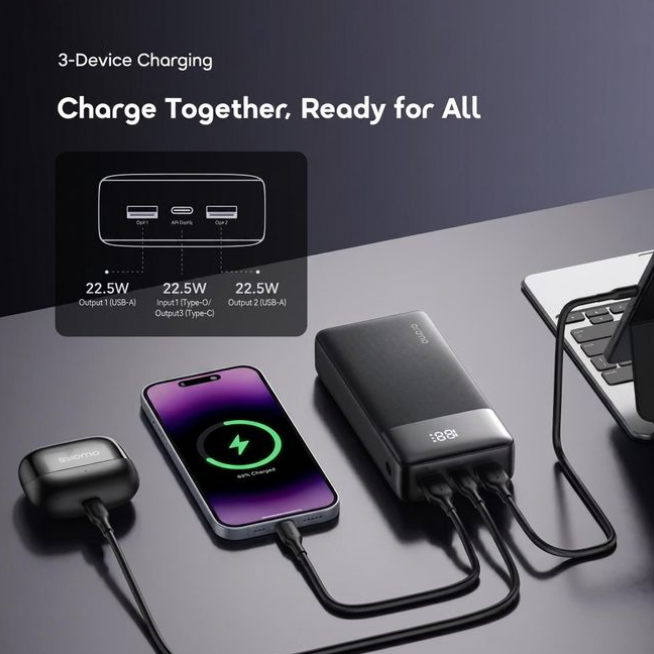 Oraimo PowerBox 300 Lite 30000mAh 22.5W Power Banks