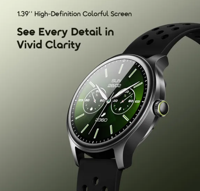 oraimo Watch 6R 1.39'' Anti-Scratch IP68 Smart Watch