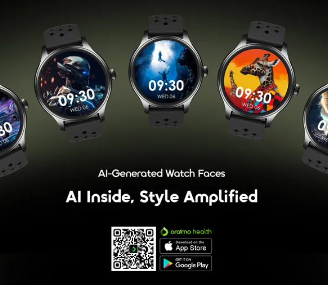 oraimo Watch 6R 1.39'' Anti-Scratch IP68 Smart Watch
