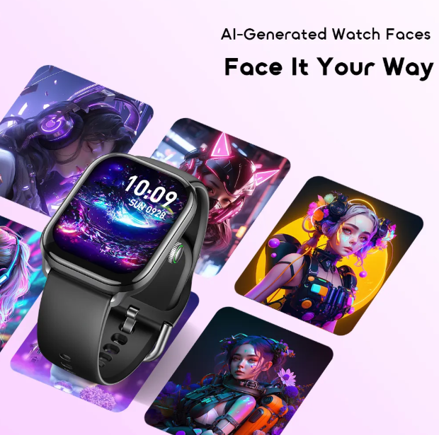 Oraimo Watch 6 Lite 2.01” HD Screen Smart Watch 24 Hour Health Monitoring