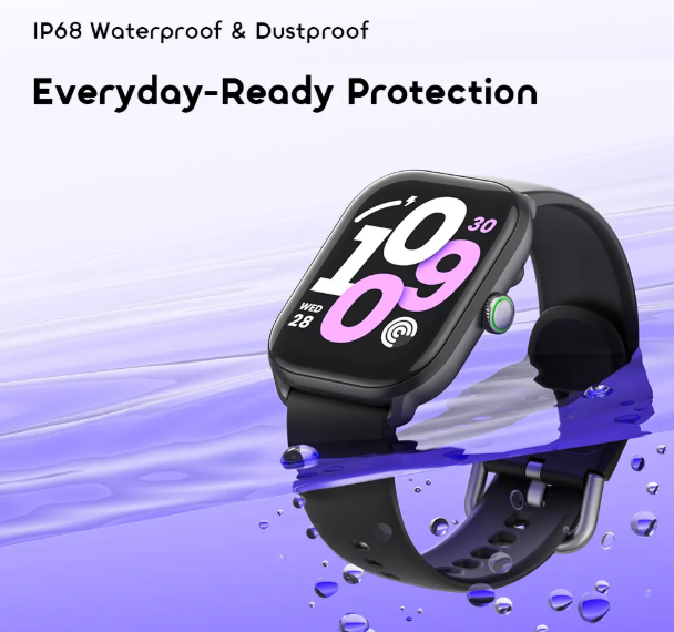 Oraimo Watch 6 Lite 2.01” HD Screen Smart Watch 24 Hour Health Monitoring